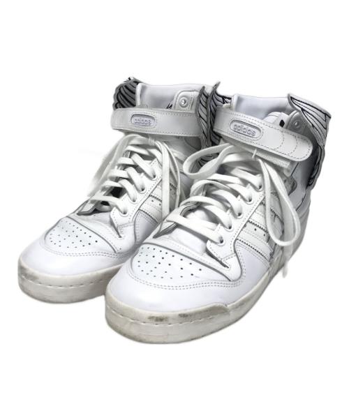 adidas（アディダス）adidas (アディダス) JEREMY SCOTT JS NEW WINGS ホワイト サイズ:US9.5/UK9/FR43.5/27.5cmの古着・服飾アイテム