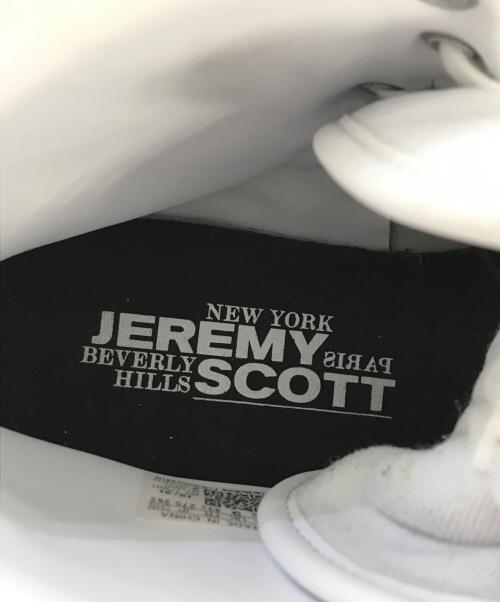 adidas（アディダス）adidas (アディダス) JEREMY SCOTT JS NEW WINGS ホワイト サイズ:US9.5/UK9/FR43.5/27.5cmの古着・服飾アイテム