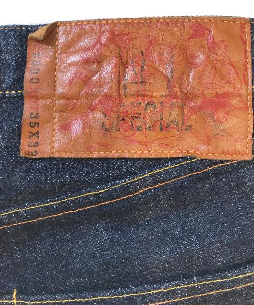 EVISU（エヴィス）EVISU (エヴィス) デニムパンツ インディゴ サイズ:35×32の古着・服飾アイテム
