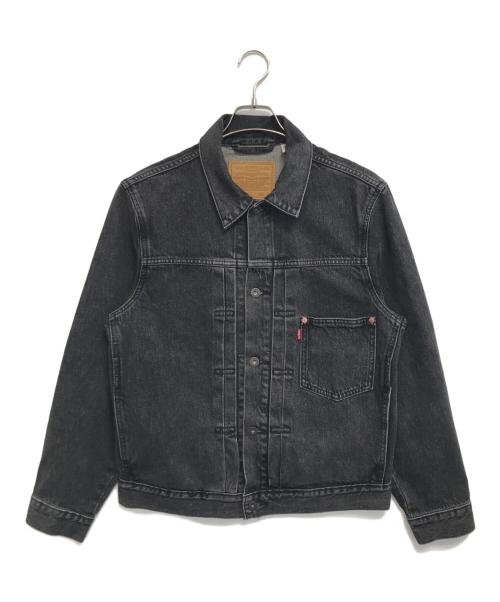 LEVI'S PReMIUM（リーバイス プレミアム）LEVI'S PReMIUM (リーバイス プレミアム) TYPE I TRUCKER ブラック サイズ:Sの古着・服飾アイテム