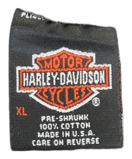 HARLEY-DAVIDSON（ハーレーダビッドソン）HARLEY-DAVIDSON (ハーレーダビッドソン) プリントTシャツ ブラック サイズ:XLの古着・服飾アイテム