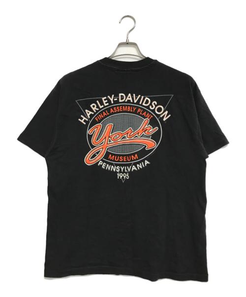 HARLEY-DAVIDSON（ハーレーダビッドソン）HARLEY-DAVIDSON (ハーレーダビッドソン) プリントTシャツ ブラック サイズ:Lの古着・服飾アイテム