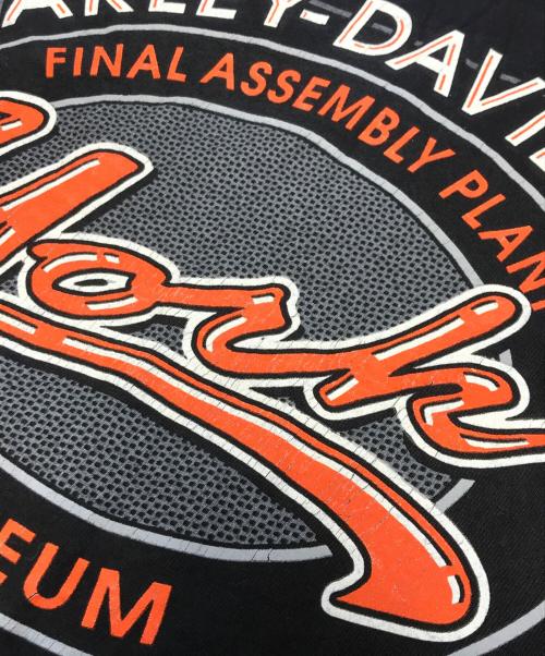 HARLEY-DAVIDSON（ハーレーダビッドソン）HARLEY-DAVIDSON (ハーレーダビッドソン) プリントTシャツ ブラック サイズ:Lの古着・服飾アイテム