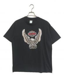モーターサイクルTシャツ（モーターサイクルTシャツ）の古着「HARLEY-DAVIDSON(ハーレーダビッドソン) モーターサイクルTシャツ」｜ブラック