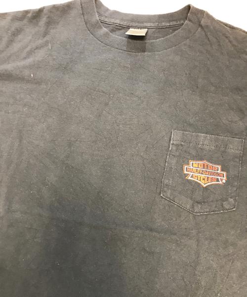 HARLEY-DAVIDSON（ハーレーダビッドソン）HARLEY-DAVIDSON (ハーレーダビッドソン) プリントTシャツ ブラック サイズ:2XLの古着・服飾アイテム