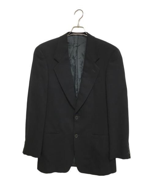 GIORGIO ARMANI（ジョルジョアルマーニ）GIORGIO ARMANI (ジョルジョアルマーニ) 2Bテーラードジャケット ブラック サイズ:表記なしの古着・服飾アイテム