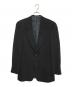 GIORGIO ARMANI（ジョルジョアルマーニ）の古着「2Bテーラードジャケット」｜ブラック