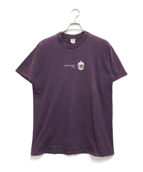 JERZEES（ジャージーズ）JERZEES (ジャージーズ) プリントTシャツ パープル サイズ:Lの古着・服飾アイテム