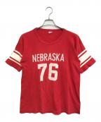 Championチャンピオン）の古着「フットボールTシャツ」｜レッド