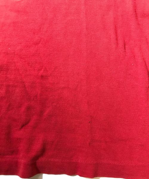 Champion（チャンピオン）Champion (チャンピオン) フットボールTシャツ レッド サイズ:X‐LARGEの古着・服飾アイテム