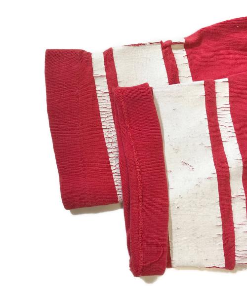 Champion（チャンピオン）Champion (チャンピオン) フットボールTシャツ レッド サイズ:X‐LARGEの古着・服飾アイテム