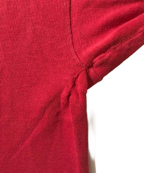 Champion（チャンピオン）Champion (チャンピオン) フットボールTシャツ レッド サイズ:X‐LARGEの古着・服飾アイテム