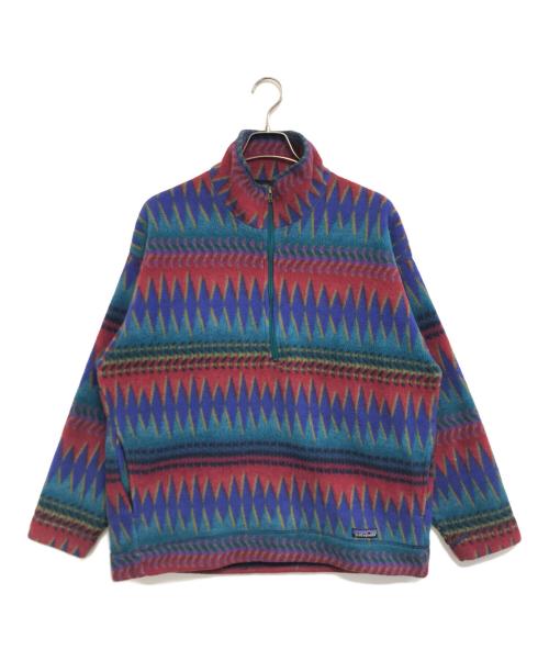 Patagonia（パタゴニア）Patagonia (パタゴニア) シンチラハーフジップジャケット マルチカラー サイズ:Lの古着・服飾アイテム