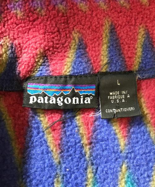 Patagonia（パタゴニア）Patagonia (パタゴニア) シンチラハーフジップジャケット マルチカラー サイズ:Lの古着・服飾アイテム