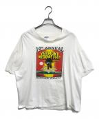 バンドTシャツバンドTシャツ）の古着「90s Bobby Dean Hackney(ボビー・ディーン・ハックニー) バンドTシャツ」｜ホワイト