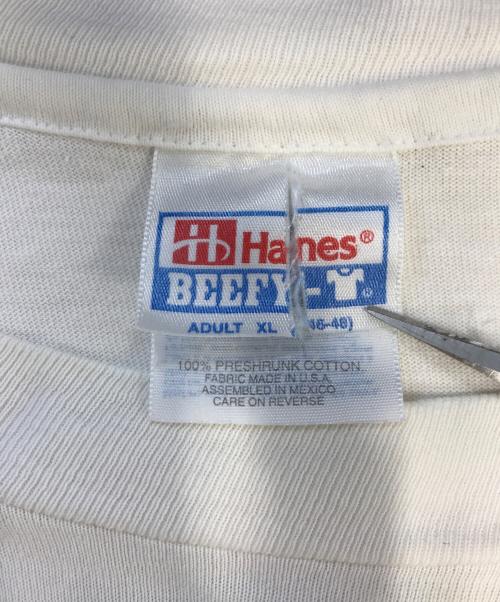 バンドTシャツ（バンドTシャツ）バンドTシャツ (バンドTシャツ) 90s Bobby Dean Hackney(ボビー・ディーン・ハックニー) バンドTシャツ ホワイト サイズ:XLの古着・服飾アイテム