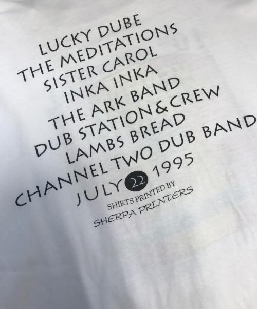 バンドTシャツ（バンドTシャツ）バンドTシャツ (バンドTシャツ) 90s Bobby Dean Hackney(ボビー・ディーン・ハックニー) バンドTシャツ ホワイト サイズ:XLの古着・服飾アイテム