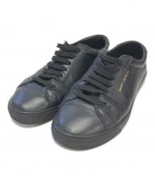 Saint Laurent Paris（サンローランパリ）の古着「ローカットスニーカー」｜ブラック