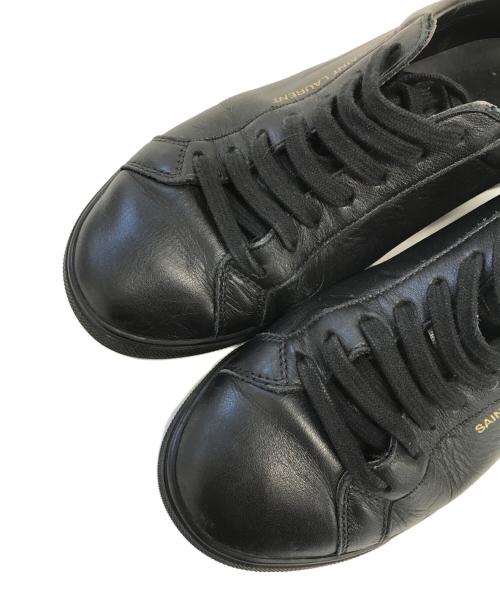 Saint Laurent Paris（サンローランパリ）Saint Laurent Paris (サンローランパリ) ローカットスニーカー ブラック サイズ:36 1/2の古着・服飾アイテム