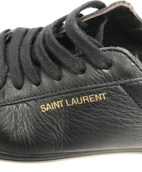 Saint Laurent Paris（サンローランパリ）Saint Laurent Paris (サンローランパリ) ローカットスニーカー ブラック サイズ:36 1/2の古着・服飾アイテム