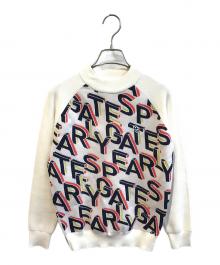 PEARLY GATES（パーリーゲイツ）の古着「ロゴニット」｜ホワイト