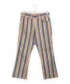 LEVI'Sリーバイス）の古着「ジャガードフレアパンツ」｜マルチカラー