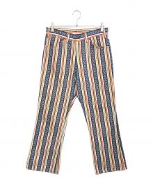 LEVI'S（リーバイス）の古着「ジャガードフレアパンツ」｜マルチカラー