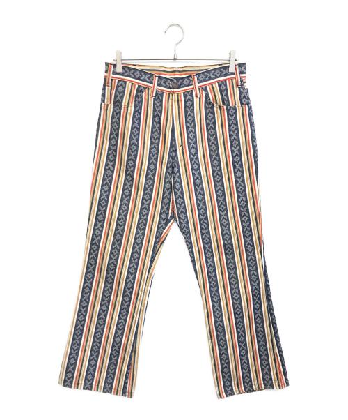 LEVI'S（リーバイス）LEVI'S (リーバイス) ジャガードフレアパンツ マルチカラー サイズ:表記なしの古着・服飾アイテム