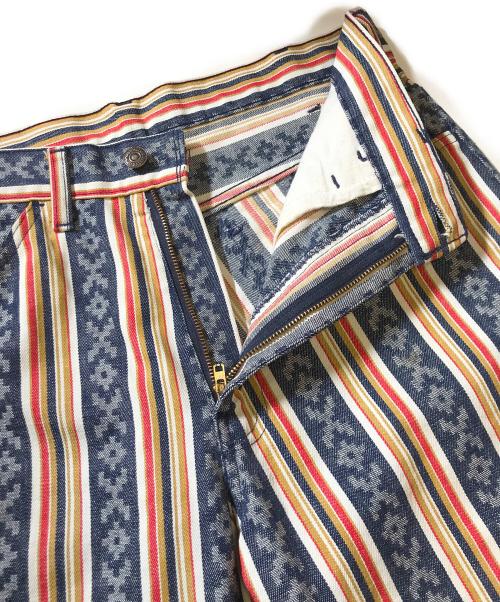 LEVI'S（リーバイス）LEVI'S (リーバイス) ジャガードフレアパンツ マルチカラー サイズ:表記なしの古着・服飾アイテム