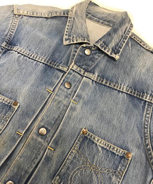 MONTGOMERY WARD（モンゴメリーワード）MONTGOMERY WARD (モンゴメリーワード) スナップデニムジャケット インディゴ サイズ:表記なしの古着・服飾アイテム