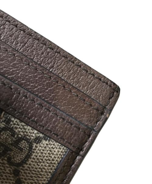 GUCCI（グッチ）GUCCI (グッチ) カードケース ブラウン サイズ:表記なしの古着・服飾アイテム