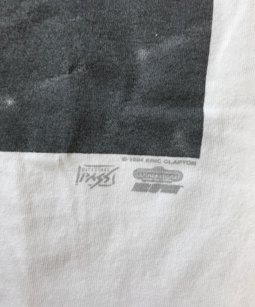 アーティストTシャツ（アーティストTシャツ）アーティストTシャツ (アーティストTシャツ) 90s ERIC CLAPTON(エリック・クラプトン) アーティストTシャツ ホワイト サイズ:XLの古着・服飾アイテム