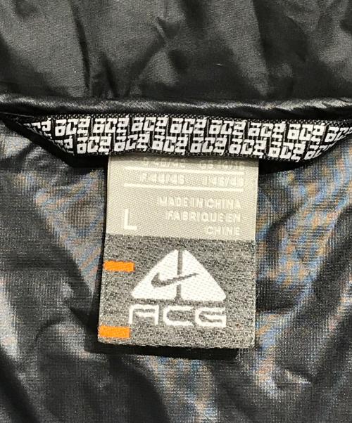 NIKE ACG（ナイキエーシージー）NIKE ACG (ナイキエーシージー) ダウンジャケット ブラック サイズ:Lの古着・服飾アイテム