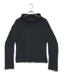 Y's（ワイズ）の古着「ロールネックニット」｜ブラック