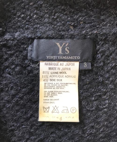 Y's（ワイズ）Y's (ワイズ) ロールネックニット ブラック サイズ:3の古着・服飾アイテム