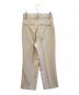 Spick and Span (スピック＆スパン) ストレッチタックストレートパンツ　25030200303010 ベージュ サイズ:40：4000円