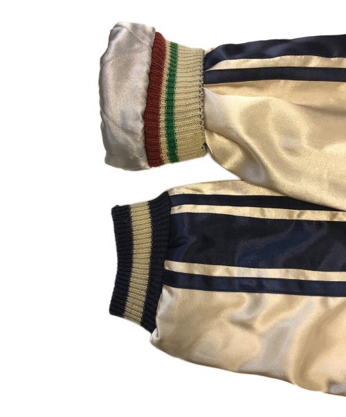 TAILOR 東洋（テーラー東洋）TAILOR 東洋 (テーラー東洋) スカジャン ネイビー×オリーブ サイズ:Mの古着・服飾アイテム