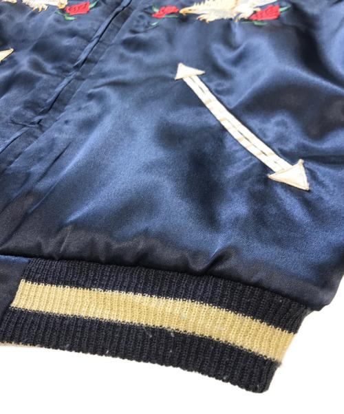 TAILOR 東洋（テーラー東洋）TAILOR 東洋 (テーラー東洋) スカジャン ネイビー×オリーブ サイズ:Mの古着・服飾アイテム