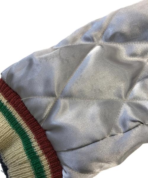 TAILOR 東洋（テーラー東洋）TAILOR 東洋 (テーラー東洋) スカジャン ネイビー×オリーブ サイズ:Mの古着・服飾アイテム