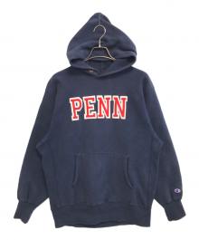 Champion（チャンピオン）の古着「リバースウィーブパーカー」｜ネイビー