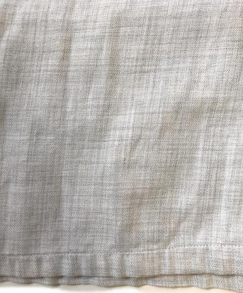 Manhattan（マンハッタン）Manhattan (マンハッタン) オープンカラーシャツ グレー サイズ:Mの古着・服飾アイテム