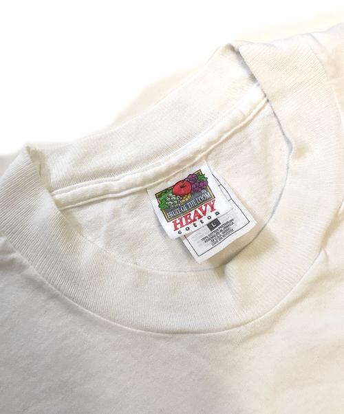 FRUIT OF THE LOOM（フルーツオブザルーム）FRUIT OF THE LOOM (フルーツオブザルーム) スマイルTシャツ ホワイト サイズ:Lの古着・服飾アイテム