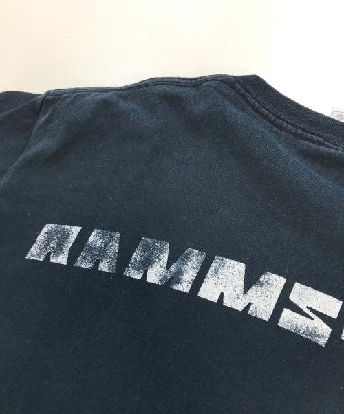 FRUIT OF THE LOOM（フルーツオブザルーム）FRUIT OF THE LOOM (フルーツオブザルーム) RAMMSTEIN (ラムシュタイン) バンドTシャツ ブラック サイズ:Mの古着・服飾アイテム