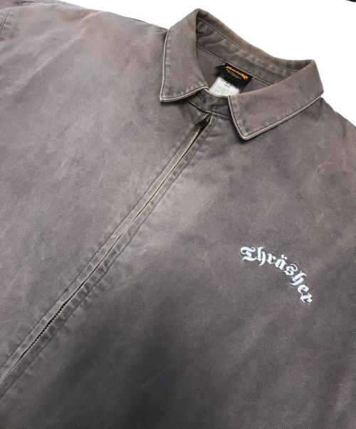 THRASHER（スラッシャー）THRASHER (スラッシャー) ワークジャケット ブラウン サイズ:LARGEの古着・服飾アイテム