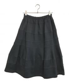 tricot COMME des GARCONS（トリココムデギャルソン）の古着「スウェットスカート」｜ブラック