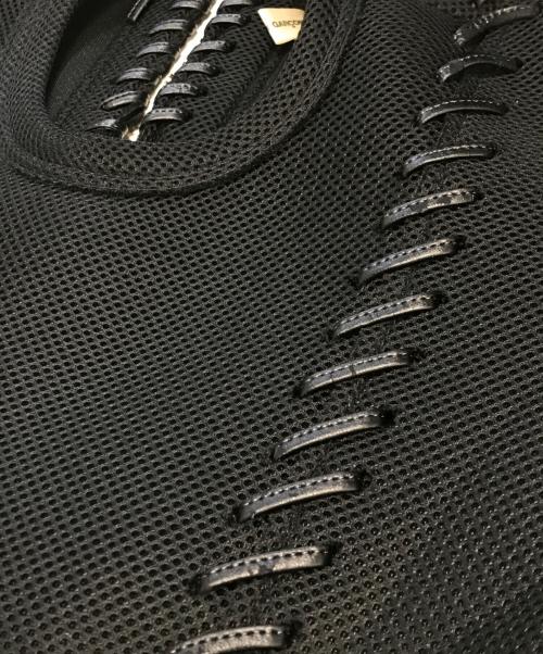 COMME des GARCONS（コムデギャルソン）COMME des GARCONS (コムデギャルソン) レースアップ変形カットソー ブラック サイズ:表記なしの古着・服飾アイテム