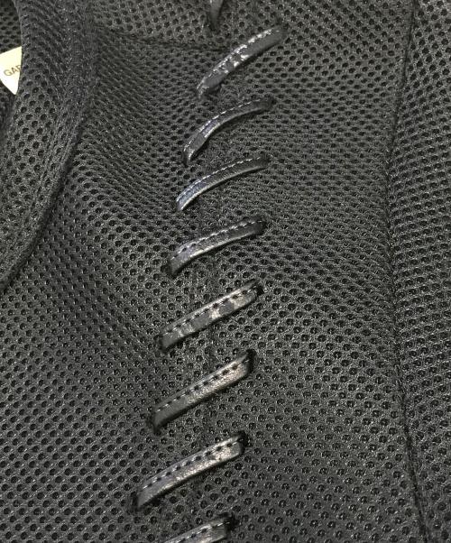 COMME des GARCONS（コムデギャルソン）COMME des GARCONS (コムデギャルソン) レースアップ変形カットソー ブラック サイズ:表記なしの古着・服飾アイテム