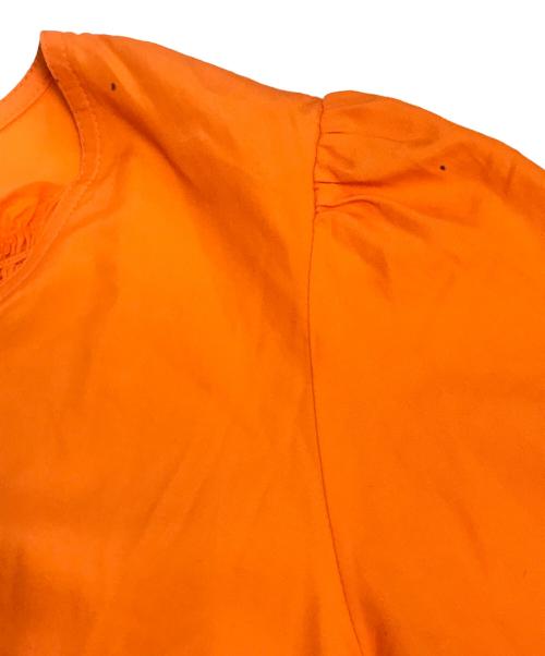 JUNYA WATANABE COMME des GARCONS（(ジュンヤワタナベ コムデギャルソン）JUNYA WATANABE COMME des GARCONS ((ジュンヤワタナベ コムデギャルソン) ブラウス オレンジ サイズ:Mの古着・服飾アイテム