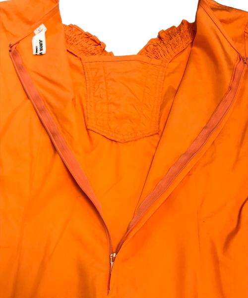 JUNYA WATANABE COMME des GARCONS（(ジュンヤワタナベ コムデギャルソン）JUNYA WATANABE COMME des GARCONS ((ジュンヤワタナベ コムデギャルソン) ブラウス オレンジ サイズ:Mの古着・服飾アイテム