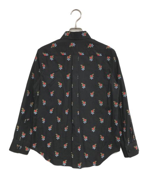 tricot COMME des GARCONS（トリココムデギャルソン）tricot COMME des GARCONS (トリココムデギャルソン) 花柄シャツ ブラック サイズ:Mの古着・服飾アイテム